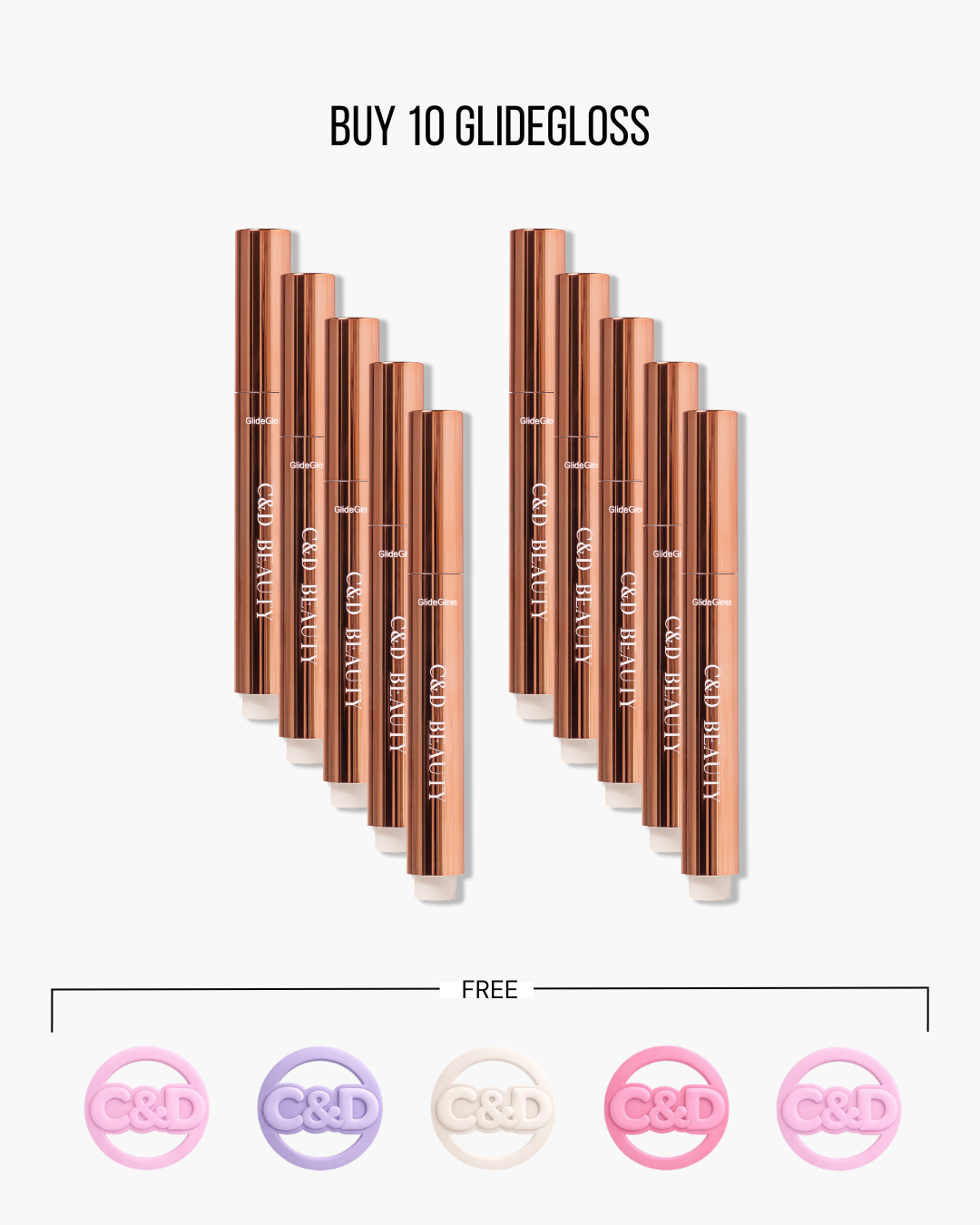 Buy 10 Glide Gloss Get 5 Gloss Grips FREE