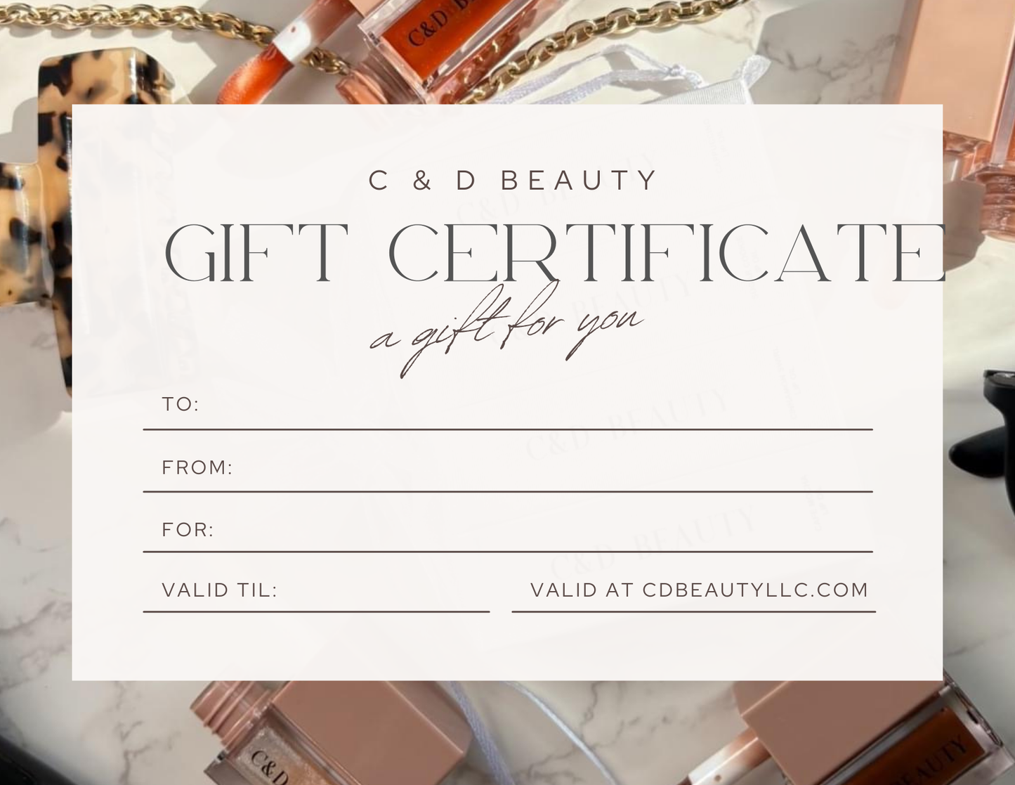 Gift Certificates