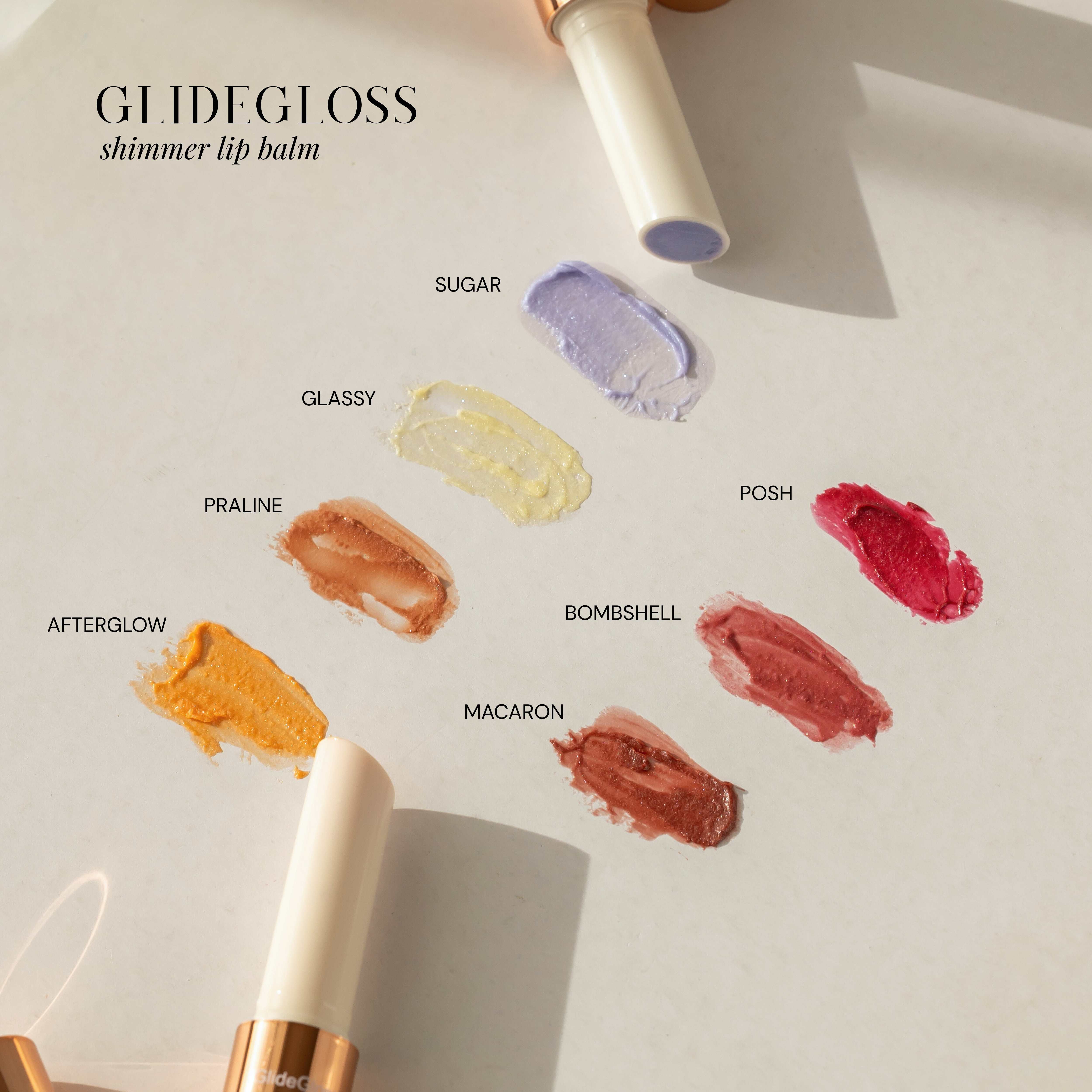 GlideGloss Shimmer Lip Balm – C&D Beauty LLC