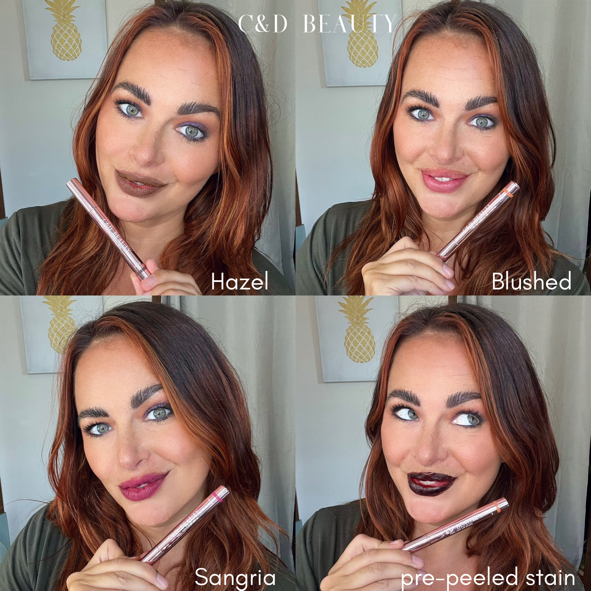 sharon c lip stain Peel Off Lip Stain