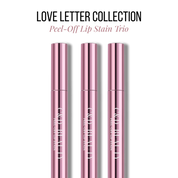 The Love Letter Collection - Peel-Off Lip Stain Trio